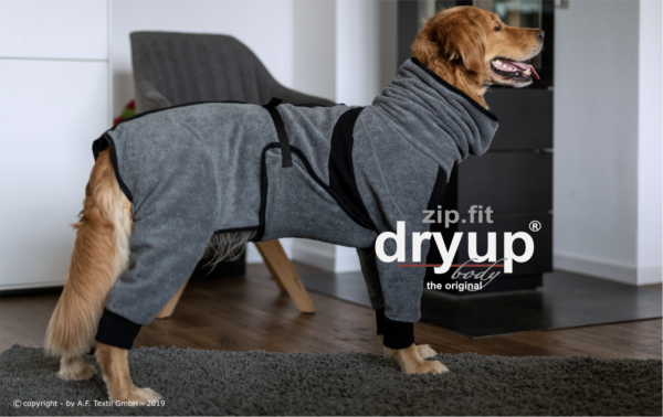 Action Factory Dryup Body Zip.Fit Grau