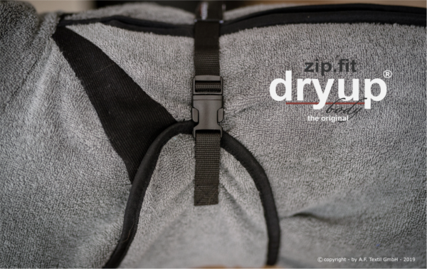 Action Factory Dryup Body Zip.Fit Grau