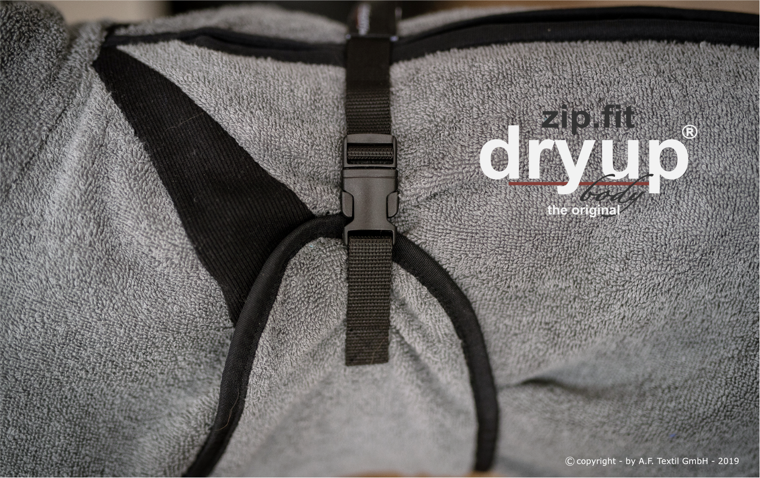 Action Factory Dryup Body Zip.Fit Grau