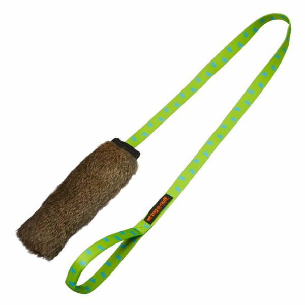 Tug-e-nuff Zergel lang Hasenfell mit Quietschi